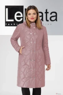 Пальто LeNata 11937 пудра