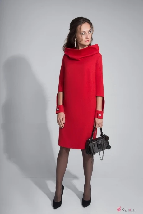 Платье ElPaiz 358 красный #1