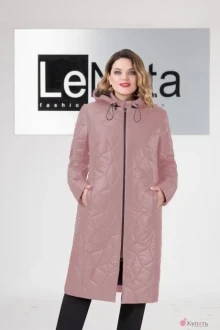 Пальто LeNata 11964 пудра