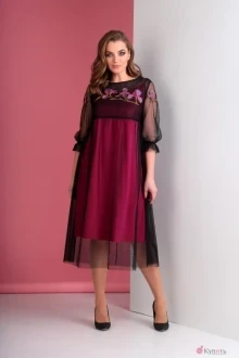 Платье Elletto 1626 фуксия