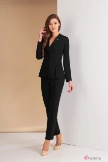 Брючный костюм Ksenia Style 1552А черный