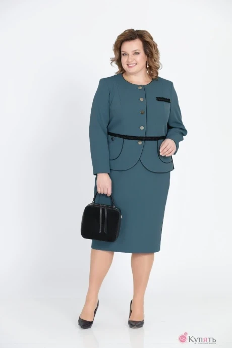 Юбочный костюм УТИЛЬ Pretty 774 морская волна #1