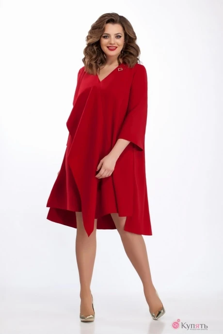 Платье TEZA 102 красный #1