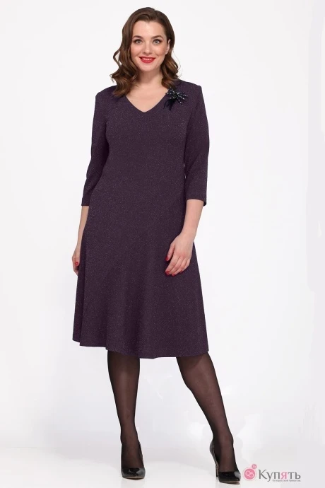Платье Ладис Лайн 1030 ежевика #1