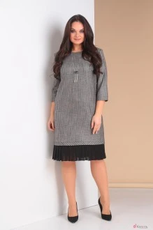 Платье Moda-Versal 1813 розовая полоска