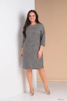 Платье Moda-Versal 1817 розовая полоска