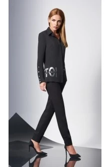 Блузка, туника, рубашка *Распродажа DiLiaFashion 0145-1 черный