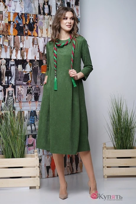 Платье Fantazia Mod 3341 зелёный #1