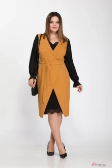 Платье Lady Secret 3570 горчица