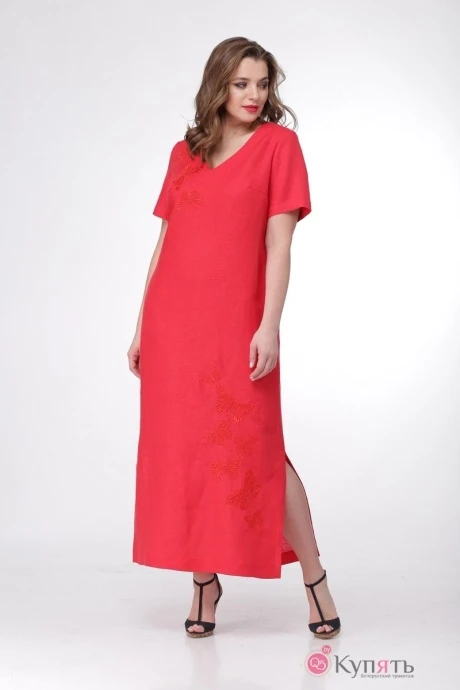 Платье MALI 469 красный #1