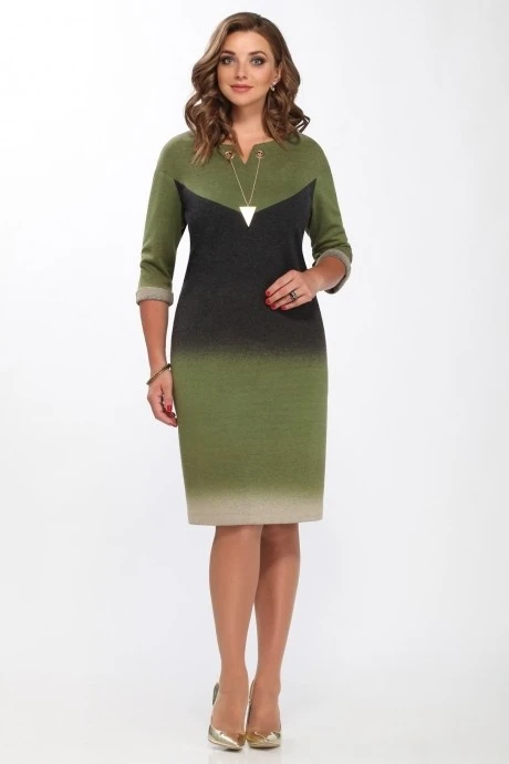 Платье *Распродажа Matini 3.1163 зелёный #1
