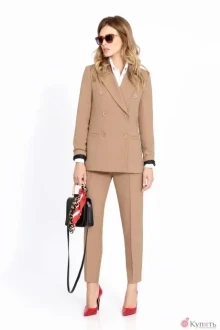 Брючный костюм УТИЛЬ PiRS 635 бежевый