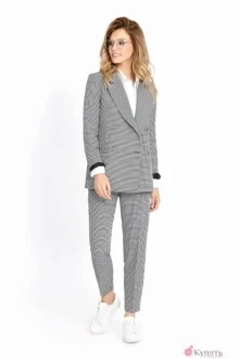 Брючный костюм УТИЛЬ PiRS 635 гусиная лапка