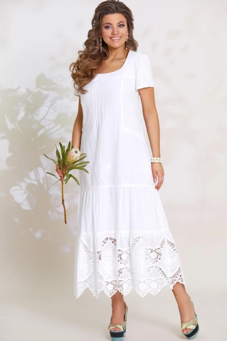 Платье Vittoria Queen 8043 белый #1