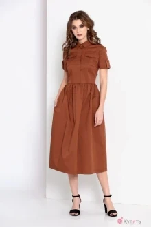 Платье EOLA 1636 корица