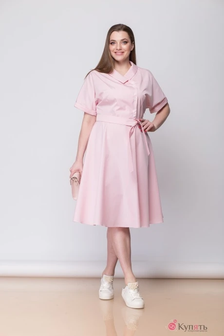 Платье Anna Majewska 1197 P розовый #1