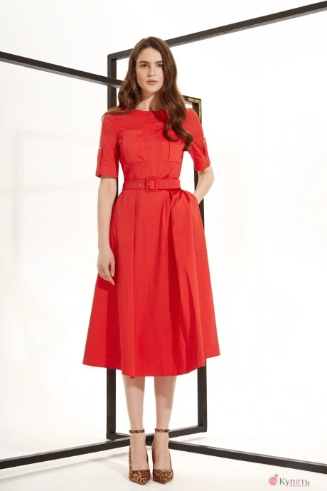 Платье MAX 656 красный #1