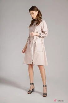 Пальто Магия Моды 1204 пудра