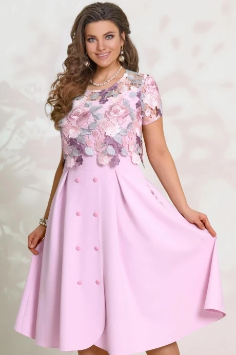Платье Vittoria Queen 5953-3 лиловый #1