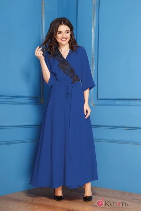 Платье Anastasia 267 синий #1