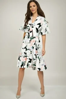 Платье Teffi Style 1406 голубой