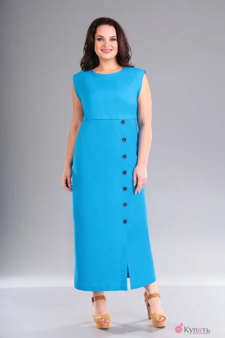 Платье Ива 928 голубой #1