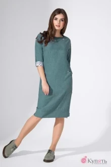 Платье Avanti 604 серо-зеленый