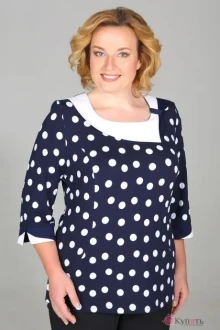 Блузка Медея и К 1856 горох