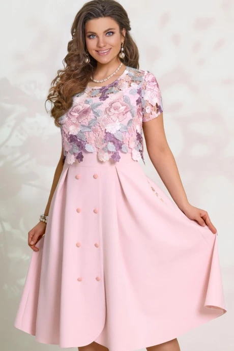 Платье Vittoria Queen 5953 -4 нежно розовый #1