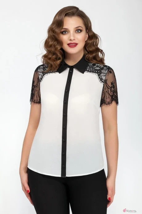 Блузка Медея и К 1949 белый #1