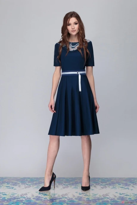 Платье Надин-Н 1607 синий #1