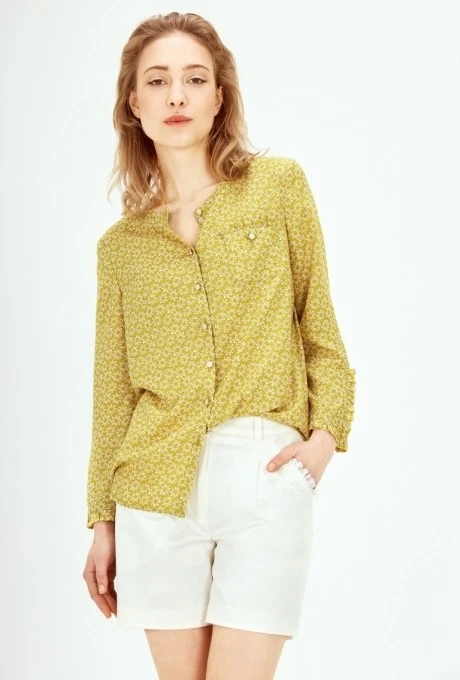 Блузка, туника, рубашка *Распродажа Colors of PAPAYA 1259 желтый #1