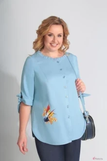 Блузка, туника, рубашка Golden Valley 26385 голубой