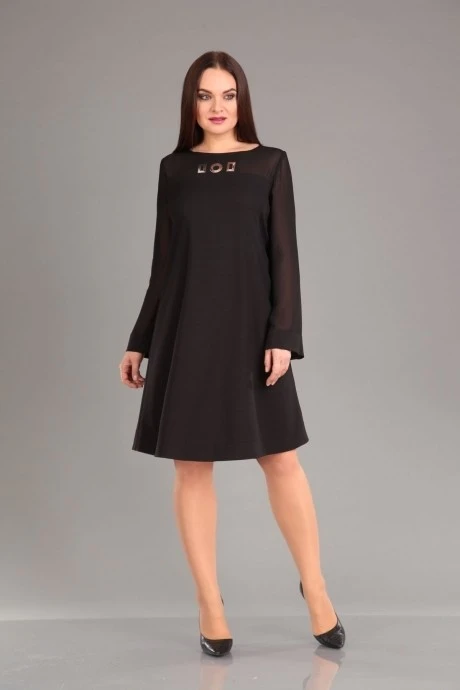 Платье *Распродажа Ива 868 чёрное #1