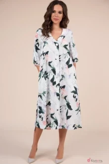 Платье Teffi Style 1338 голубой