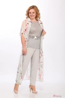 Брючный костюм Lady Secret 3587 серый