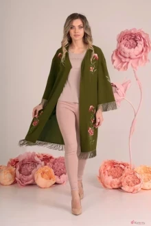 Кардиган SandyNa 13578 хаки