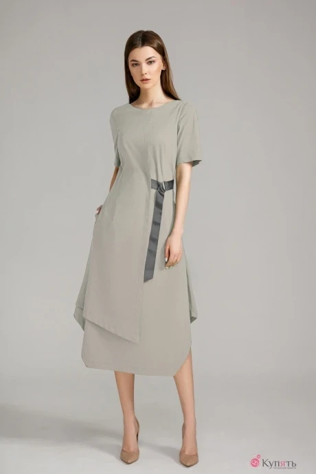 Платье Магия Моды 1592 серый #1