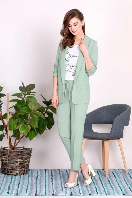 Брючный костюм *Распродажа Ольга Стиль С514 #1
