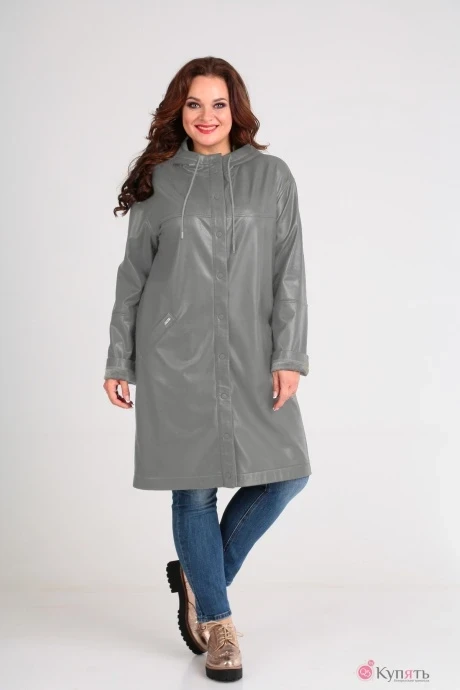 Плащ Diamant 1445 серый #1