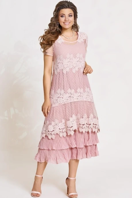 Платье Vittoria Queen 9253 пудра #1