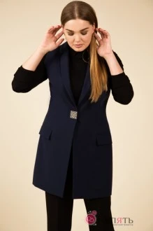 Жилетка Teffi Style 1423 синий