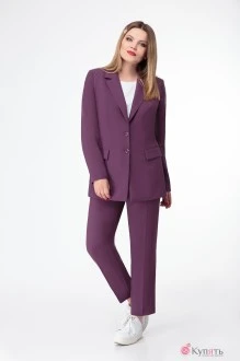 Брючный костюм Anastasia Mak 626 сливовый