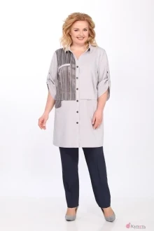 Брючный костюм Lady Secret 2633 серый/черный