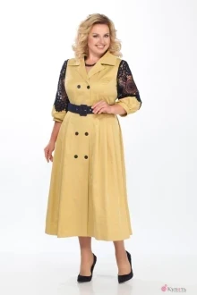 Платье Lady Secret 3595 горчица