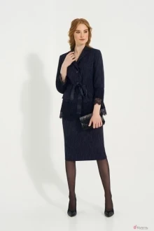 Юбочный костюм Fantazia Mod 3501/1 синий