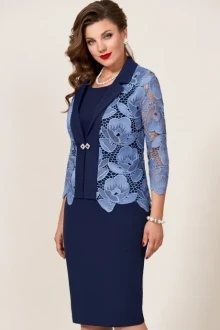 Юбочный костюм Vittoria Queen 9703 синий