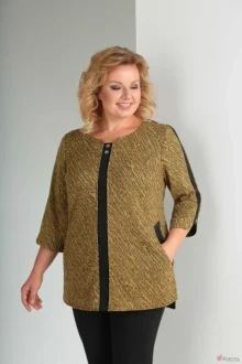 Туника Орхидея Люкс 867 жёлтый