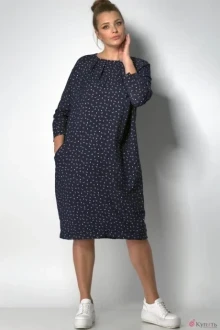 Платье SOVA 13056 синий