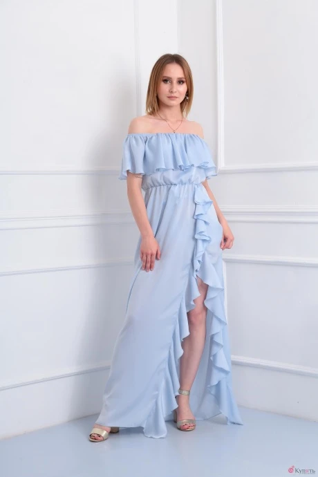 Платье LM LM 0115 голубой #1